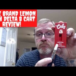 Cake Brand Lemon Kush Delta 8 Cart Review!