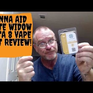 Canna Aid White Widow Delta 8 Vape Cart Review!