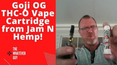 Goji OG THC-O Vape Cartridge from Jam N Hemp!