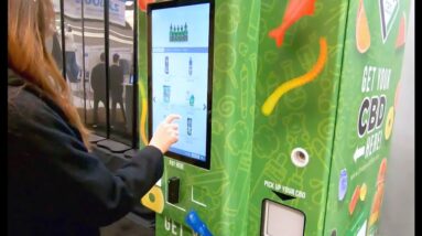 SeedERP.com and WeedMachine.com's machine showcased at CES 2019 - First Cannabis Vending Machine