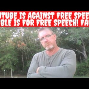 YouTube Is Against Free Speech, Rumble Is For Free Speech! Facts